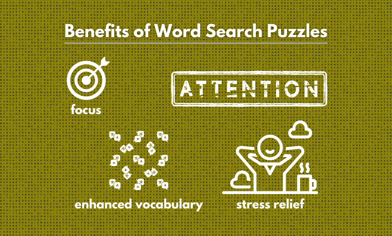 Stylized image representing puzzle benefits